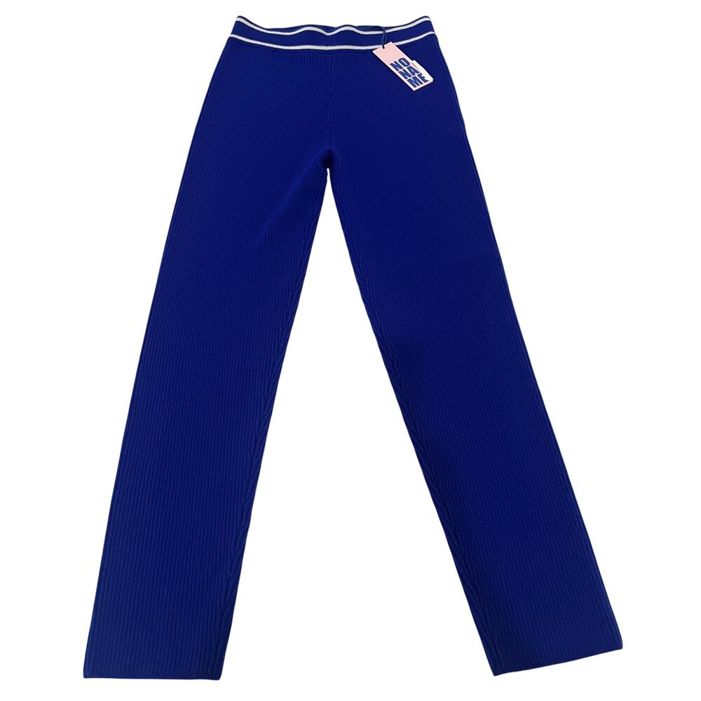 15-88(2) NO NAME by NAKED CASHMERE Women's Ribbed Cashmere Lounge Pants L